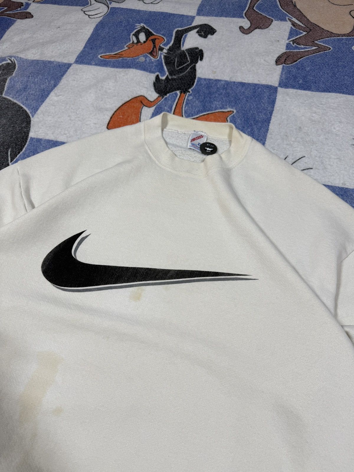 Nike Vintage Nike big swoosh crewneck Size US XXL / EU 58 / 5 - 2 Thumbnail