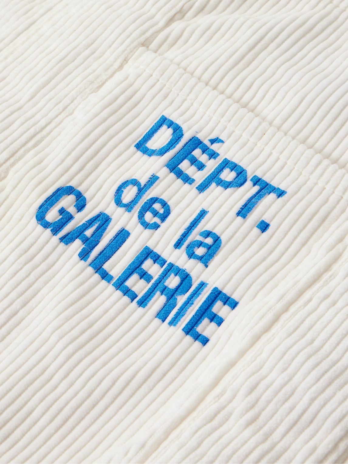 Gallery Dept. o1mle0226 Size: OS / Corduroy Tote Bag in White Size ONE SIZE - 5 Thumbnail