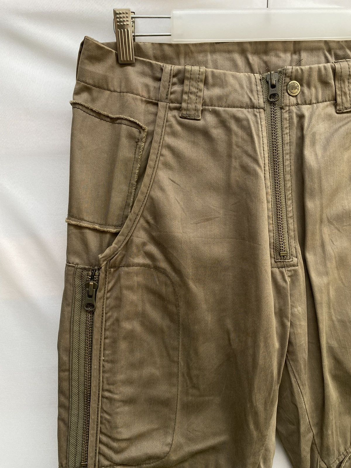 291295=Homme Vintage 291295=Homme Utility Double Knee Multi-zipper Pants Size US 31 - 11 Thumbnail