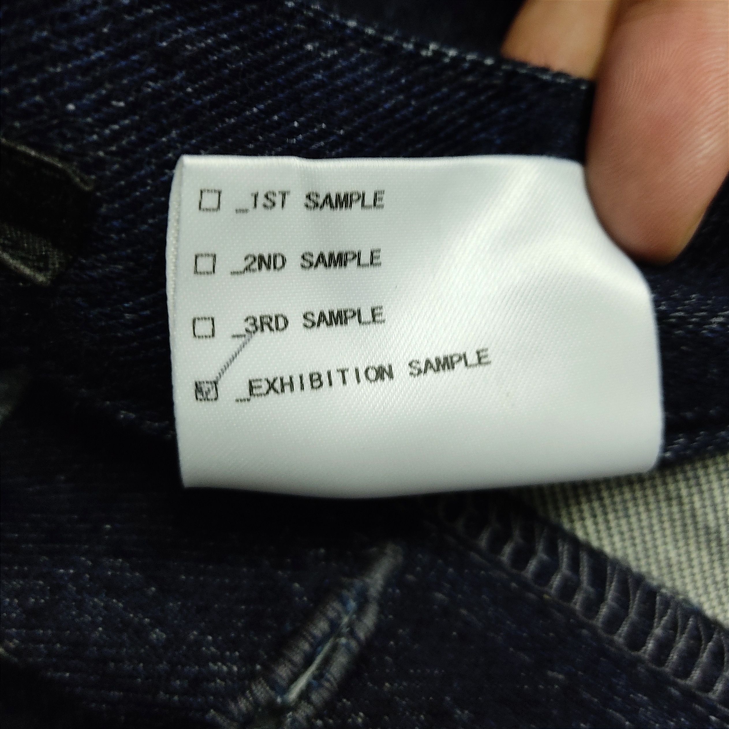 Julius JULIUS FW10 Rare Sample – Exhibition Back Skirt Denim Pants Size US 34 / EU 50 - 6 Thumbnail