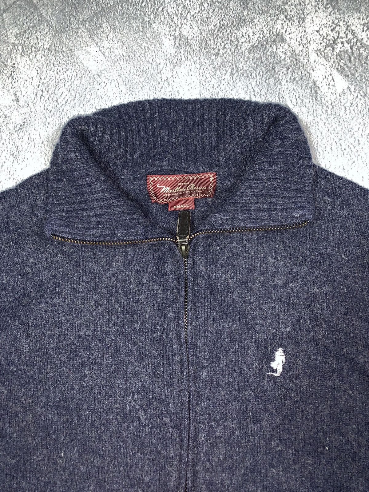 Marlboro Classics Vintage 90s Marlboro Classic wool zip up old money sweater S Size US S / EU 44-46 / 1 - 4 Thumbnail