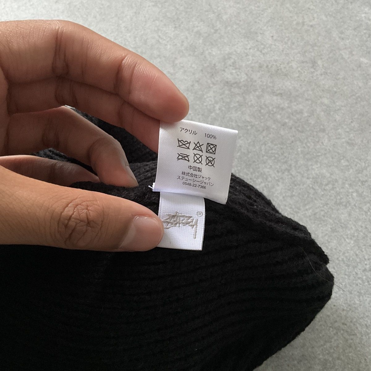 Stussy × Vintage Stussy Japan Cuff Beanie Hat Size ONE SIZE - 3 Thumbnail