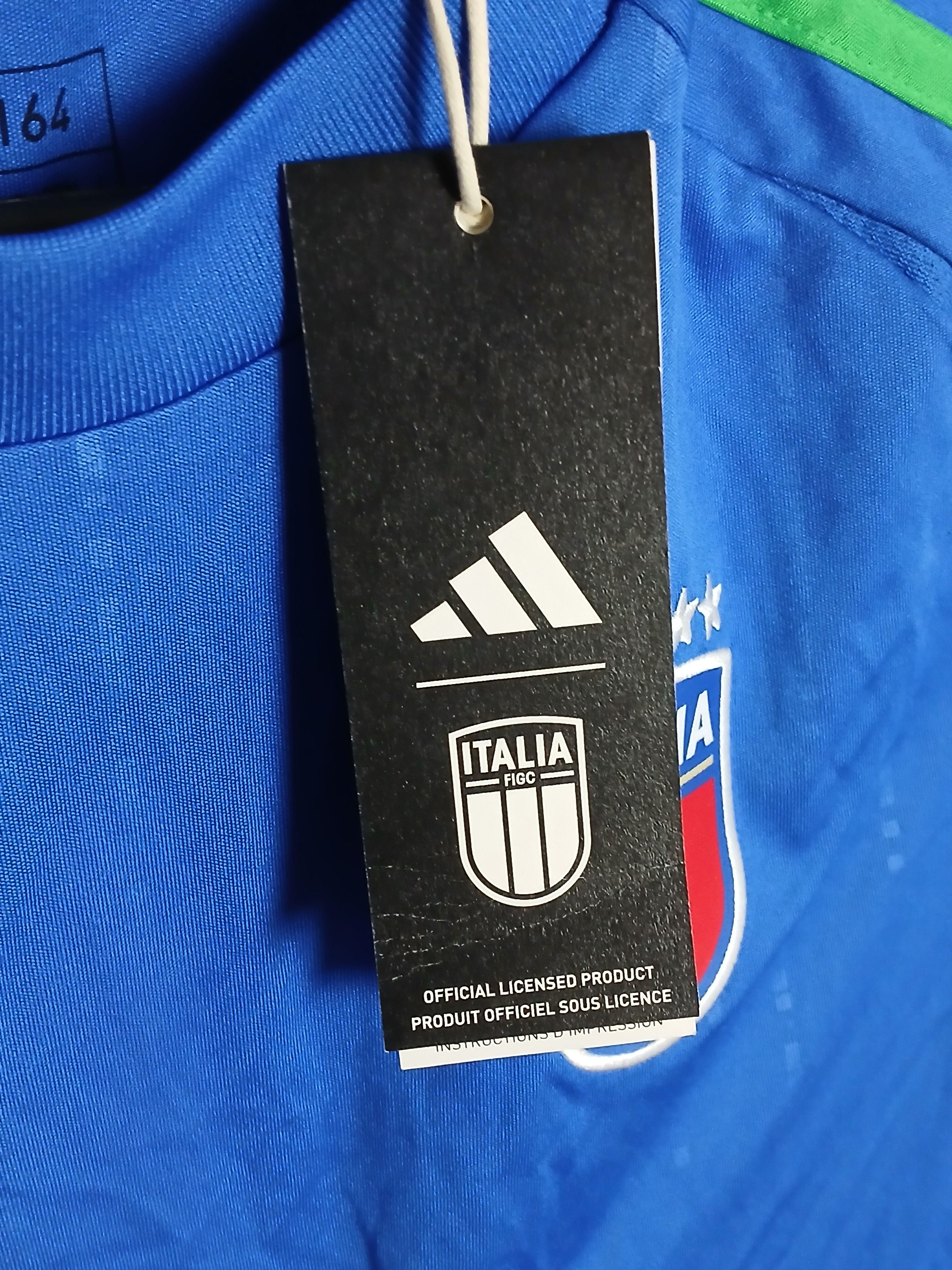 Adidas KIDS Italy National Team 24/25 Home Football Jersey T-Shirt Size US S / EU 44-46 / 1 - 10 Thumbnail
