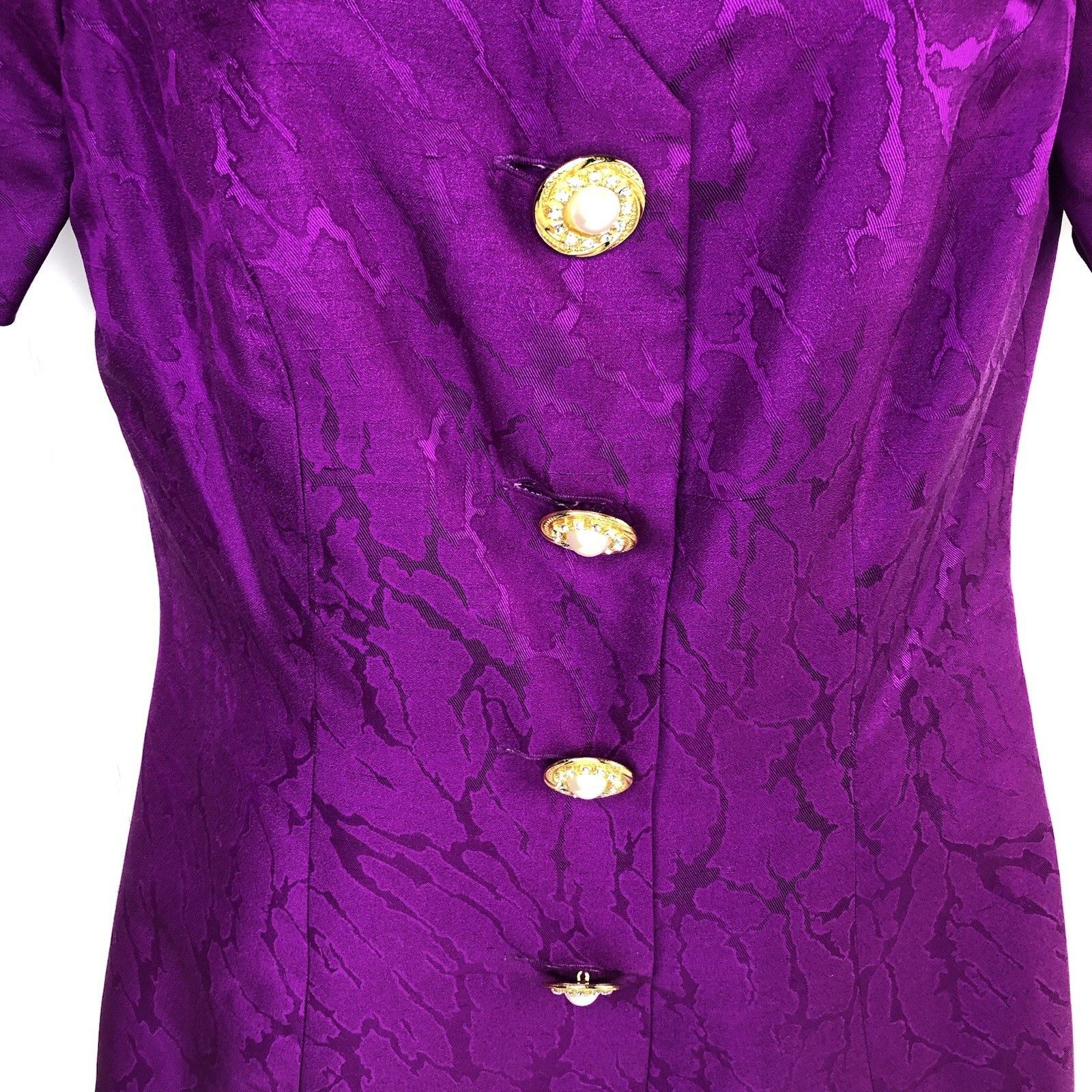 Other Rimini Saks Fifth Avenue Purple Evening Top Skirt Suits Sz 6 Size M / US 6-8 / IT 42-44 - 10 Thumbnail