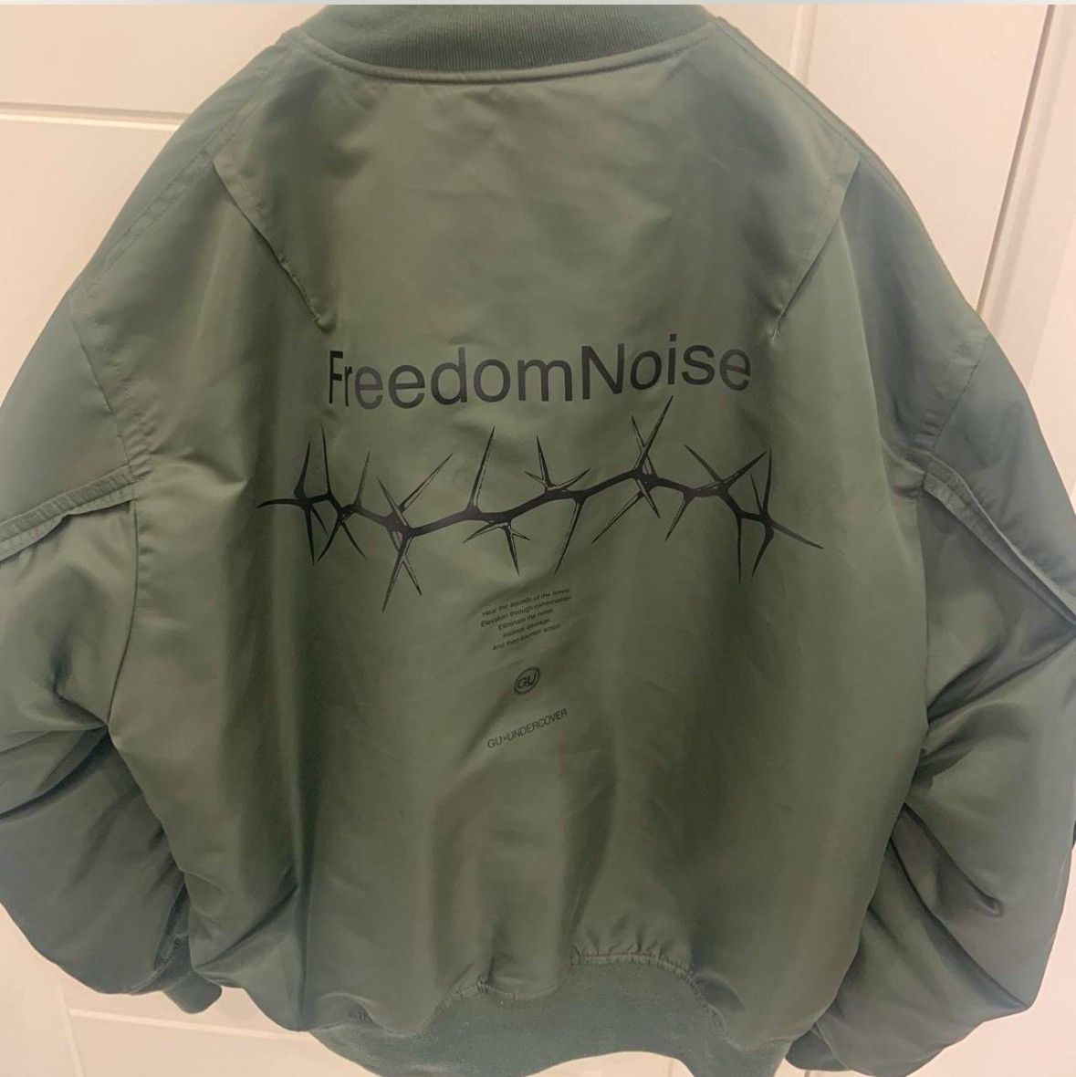 Undercover Undercover x GU Green Bomber Jacket Size US XL / EU 56 / 4 - 4 Thumbnail