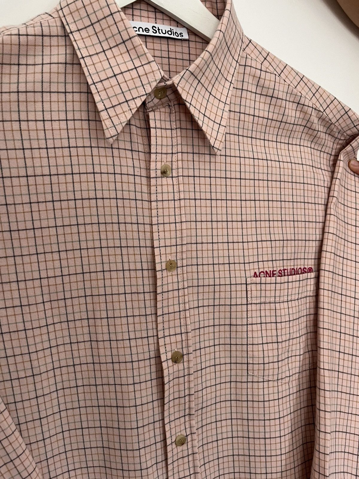 Acne Studios ACNE STUDIOS flannel check shirt Size US M / EU 48-50 / 2 - 3 Thumbnail