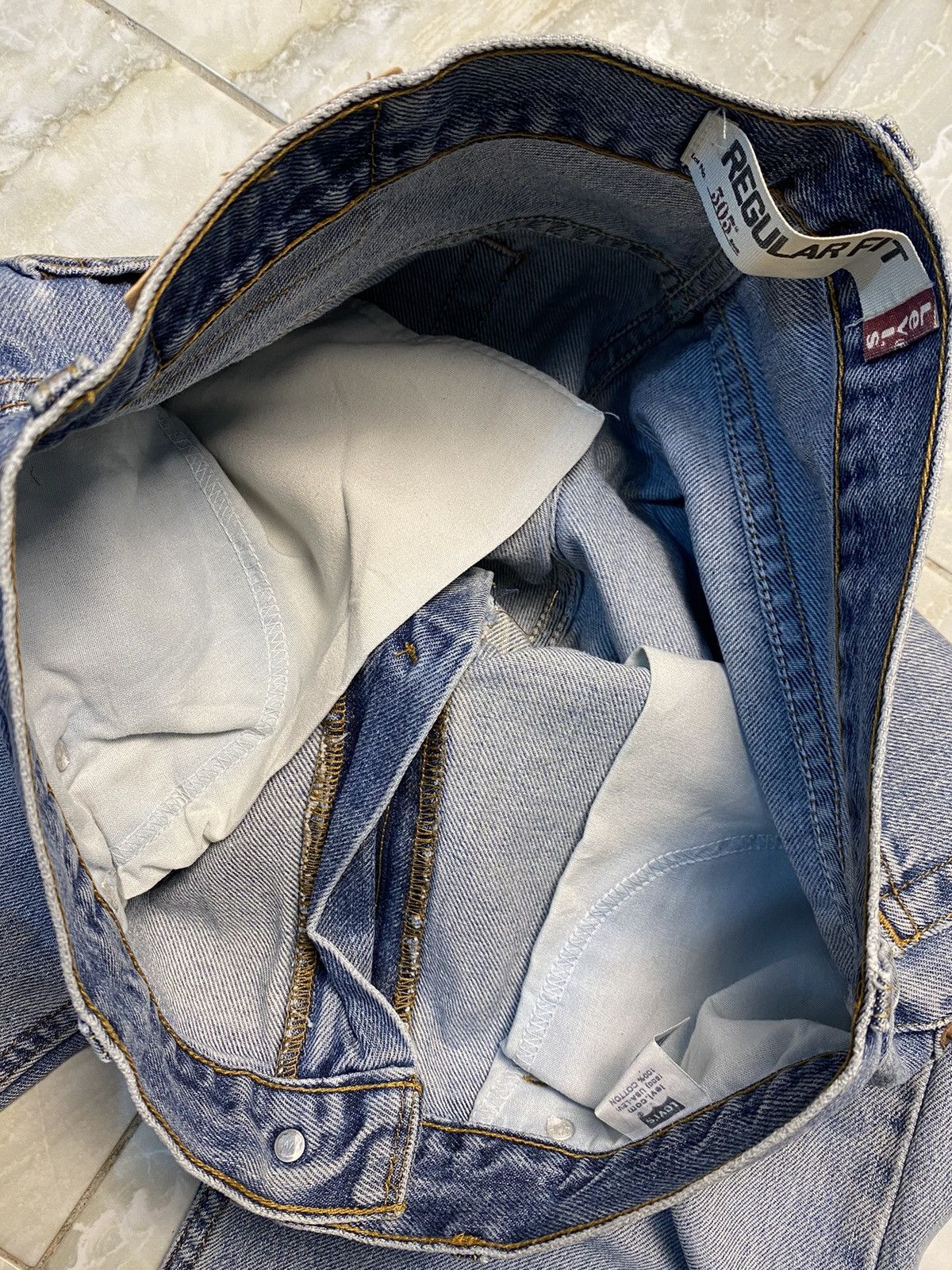 Levi's LEVIS 505 REGULAR FIT Size US 34 / EU 50 - 15 Thumbnail
