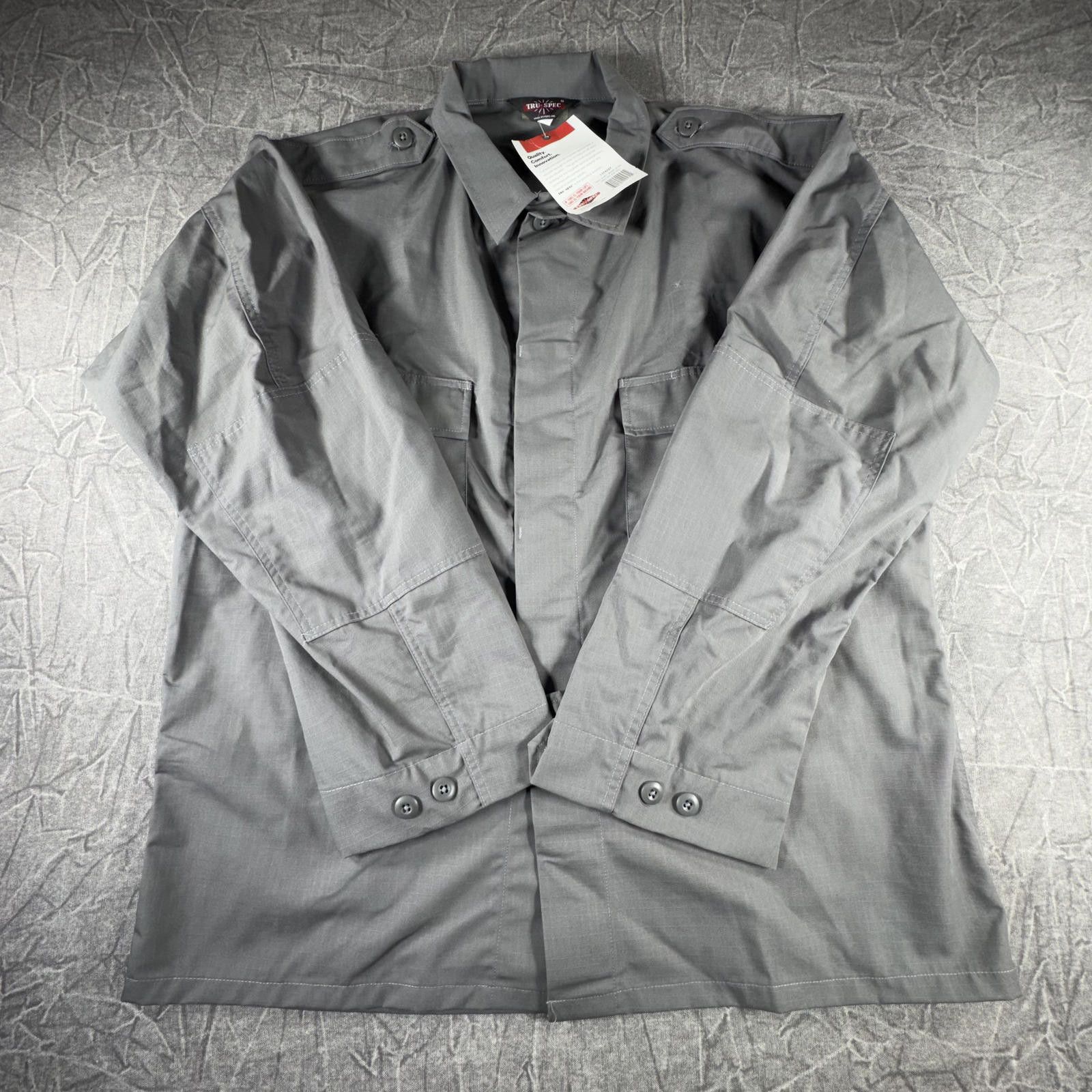 Tru-Spec Tru-Spec Shirt Men's 2XL Long Grey Tactical Front Pocket NEW Size ONE SIZE - 1 Thumbnail