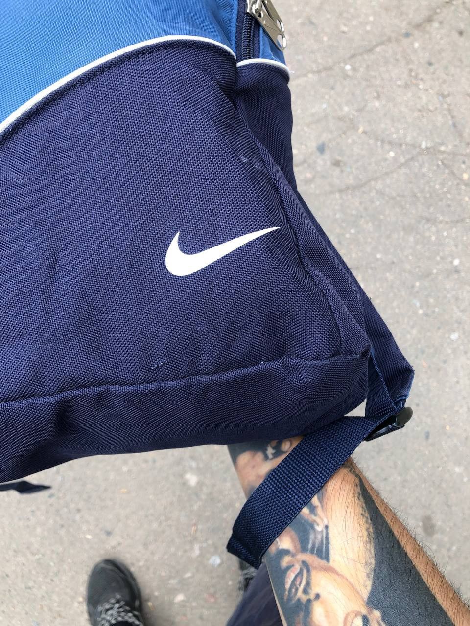 Nike × Vintage VERY RARE NIKE MINI BAG PACK DRILL SWOOSH JAPAN STYLE 90s Size ONE SIZE - 2 Thumbnail