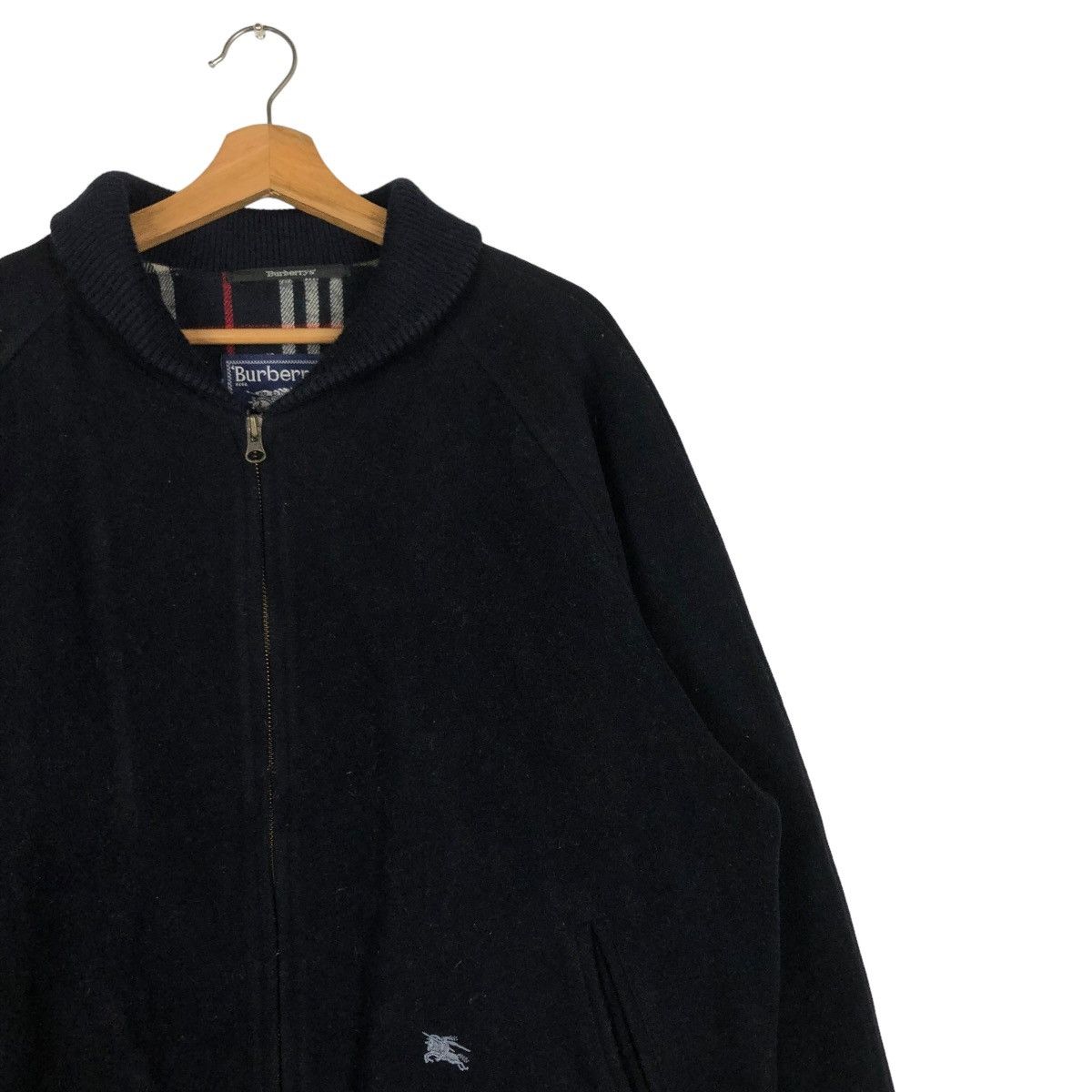 Burberry 🔥VINTAGE BURBERRYS WOOL JACKET MADE IN SPAIN NOVA CHECK Size US M / EU 48-50 / 2 - 5 Thumbnail