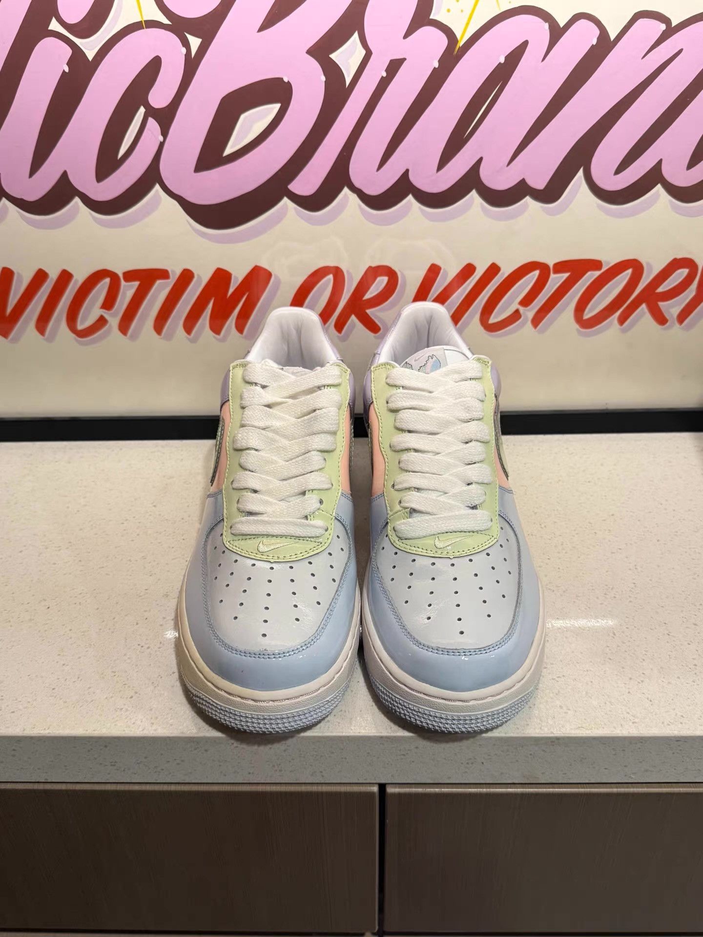 Nike Nike Air Force 1 Low "Easter Egg"sneakers Ｑ20 Size US 9 / EU 42 - 2 Thumbnail