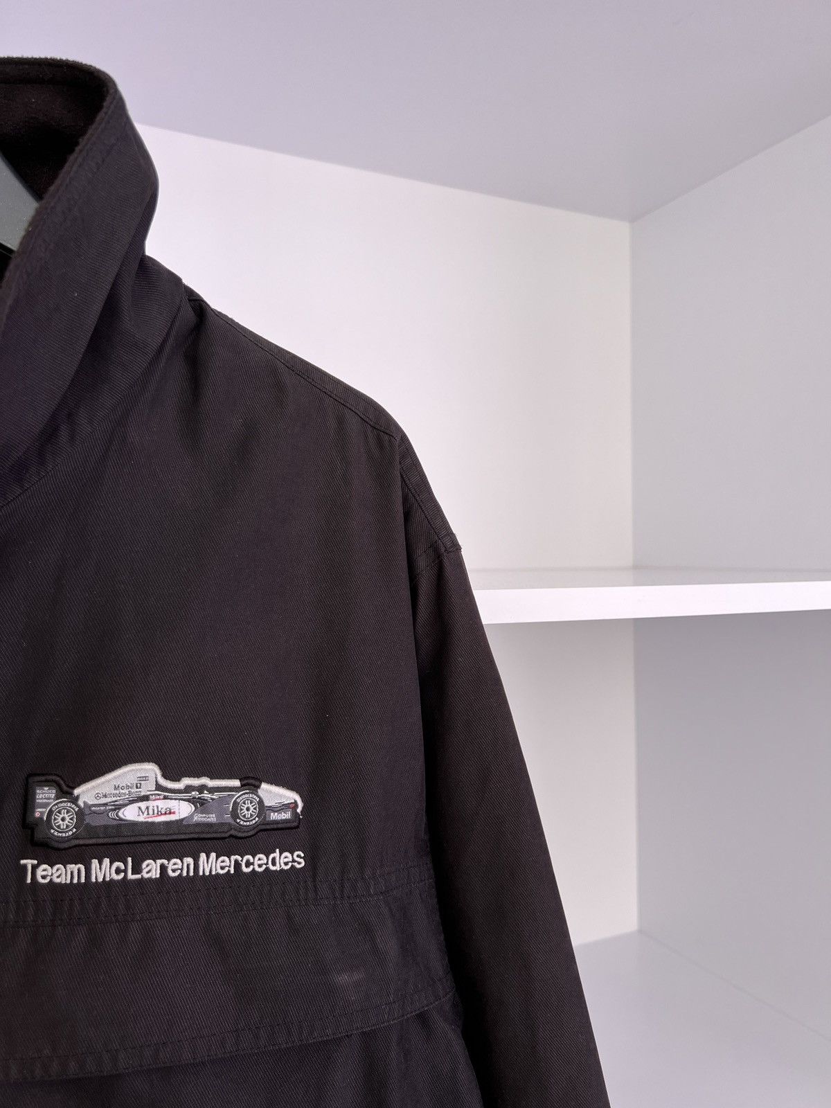 Mercedes-Benz × Vintage VTG Mercedes-Benz McLaren Hamilton F1 Racing Jacket Size US L / EU 52-54 / 3 - 7 Thumbnail