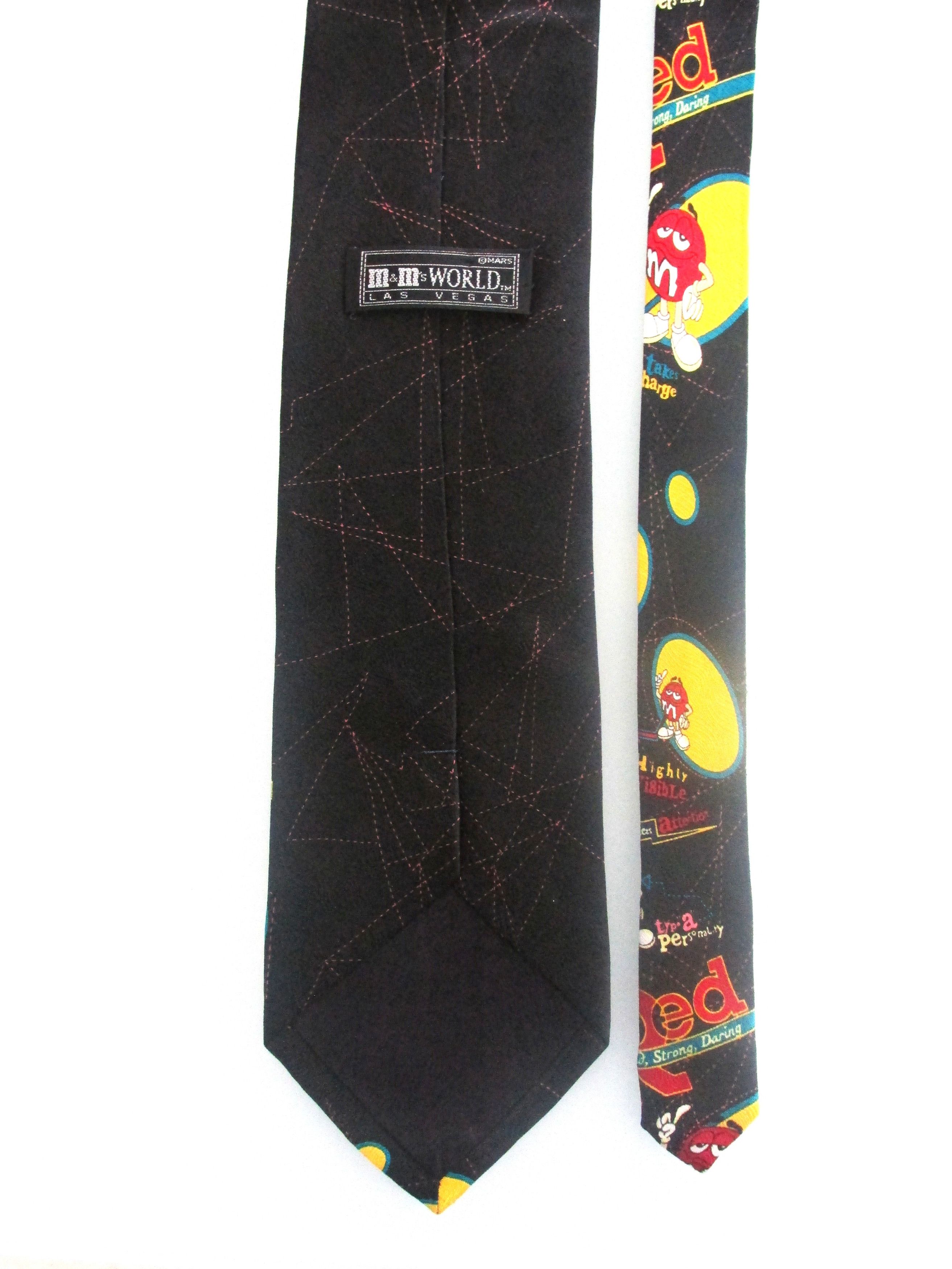 Other M&M's Character Men's Silk Tie Size ONE SIZE - 4 Thumbnail
