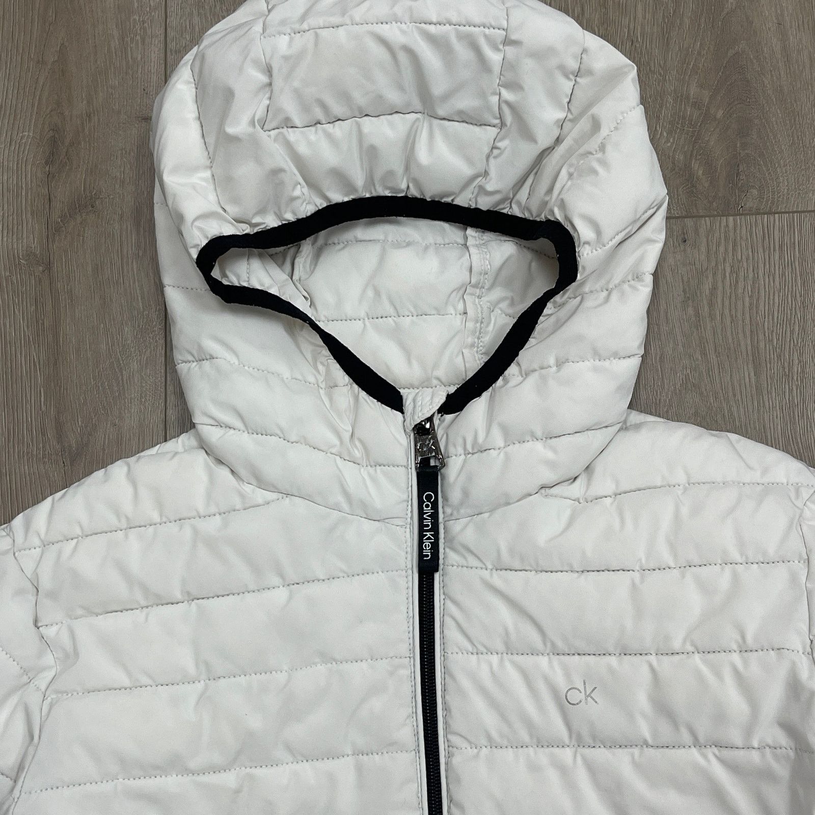 Calvin Klein Calvin Klein Packable Puffer Quilted Zip Up Jacket White Size US S / EU 44-46 / 1 - 3 Thumbnail