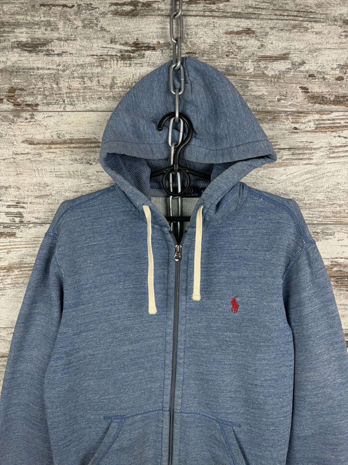 Polo Ralph Lauren Mens Vintage Polo Ralph Lauren Zip Hoodie rugby jacket Size US S / EU 44-46 / 1 - 3 Thumbnail