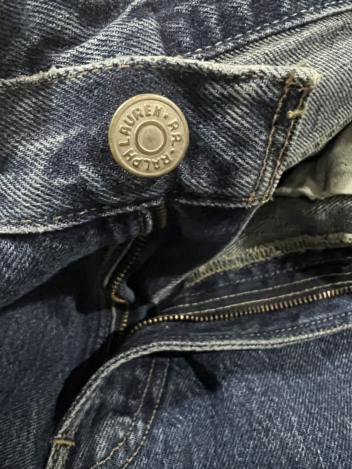 RRL Ralph Lauren 1980s RRL 🇺🇸 Made Baggy Relax Fit Tapered Leg Denim Jeans Size US 29 - 7 Thumbnail