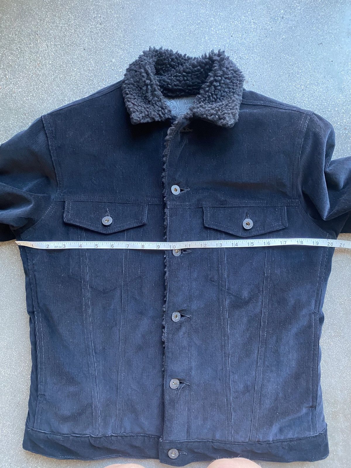 Naked & Famous Naked and Famous Corduroy Stretch Sherpa Jacket Size US S / EU 44-46 / 1 - 4 Thumbnail
