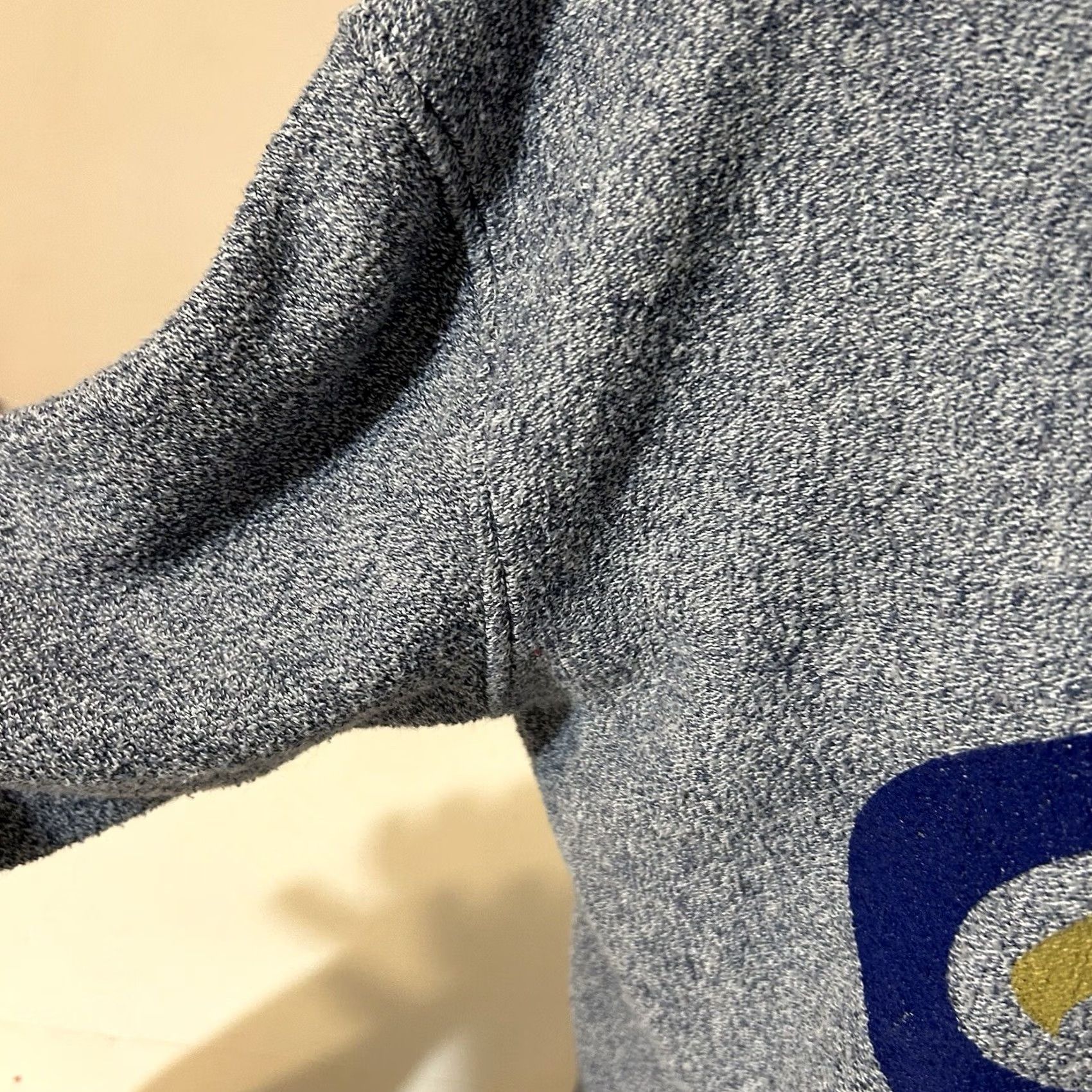 Vintage Clarion University Sweatshirt Women XS Blue Gray Mix Boxercraft Crew Neck Logo Size XS / US 0-2 / IT 36-38 - 4 Thumbnail