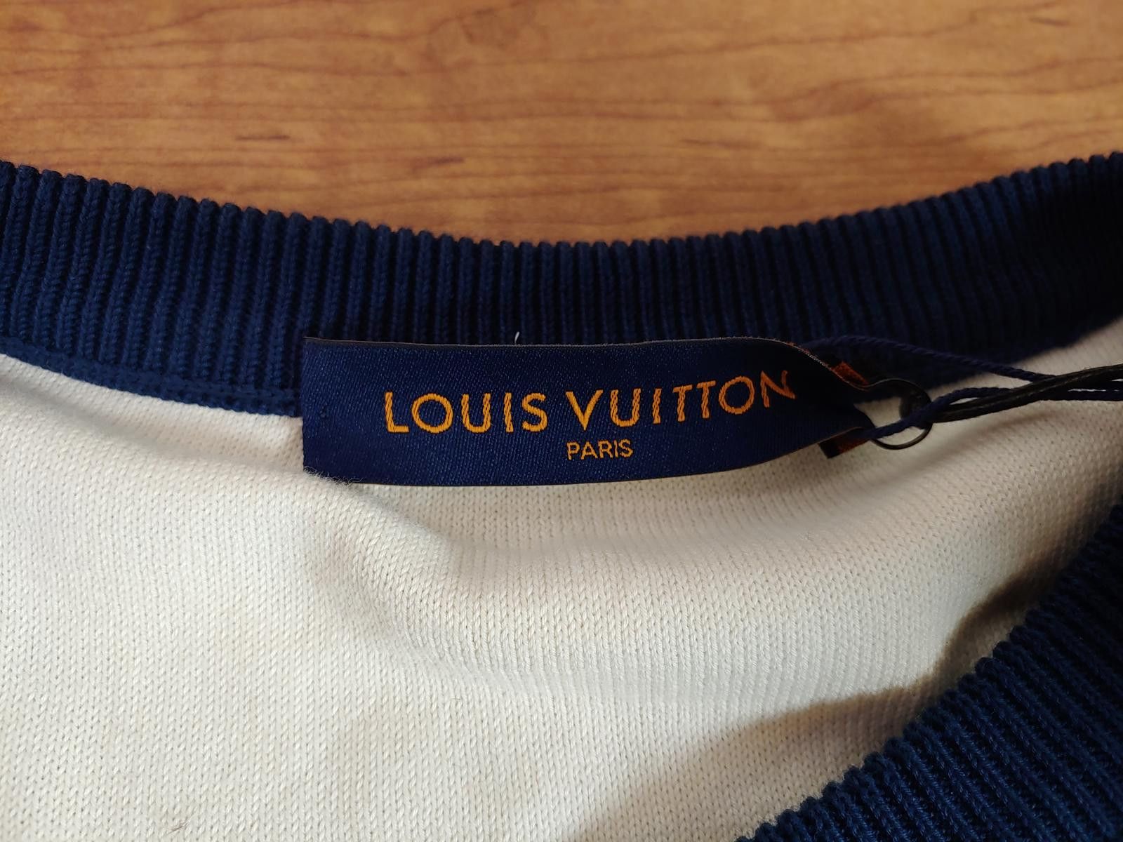 Louis Vuitton Louis Vuitton Monogram Degrade Knitwear in Navy Size US L / EU 52-54 / 3 - 3 Thumbnail