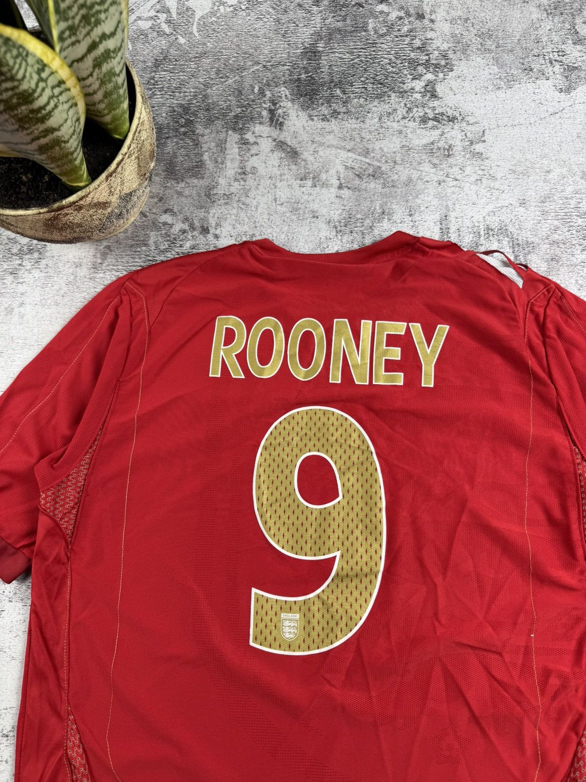 Umbro Vintage Umbro England 2006/2008 Wayne Rooney Shirt Jersey Size US L / EU 52-54 / 3 - 19 Thumbnail