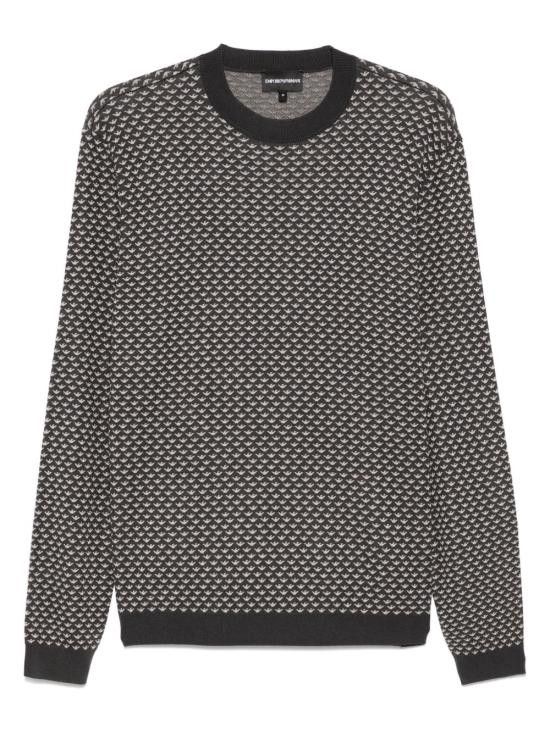 Emporio Armani EMPORIO ARMANI Men Sweater EM001556 AF14718F8045 Black Size US XXL / EU 58 / 5 - 1 Thumbnail