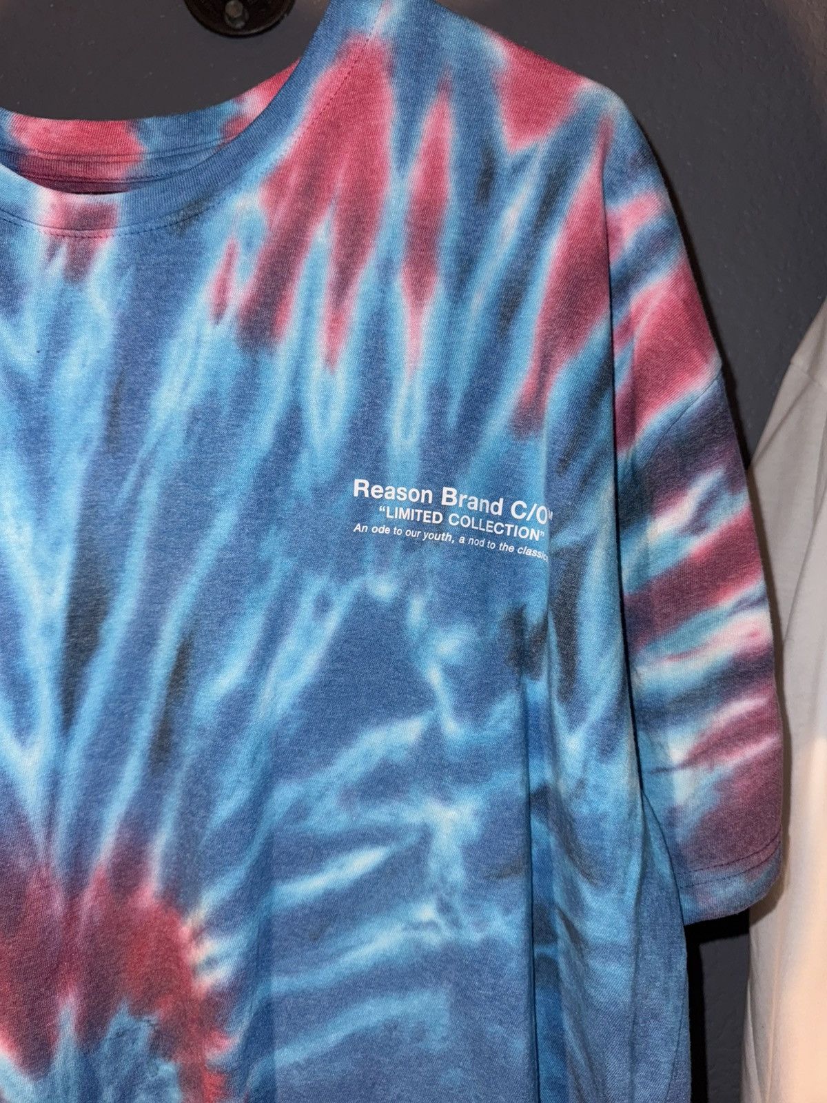 Reason Reason Co Brand blue&red Tie-Dye Shirt Size US XL / EU 56 / 4 - 3 Thumbnail