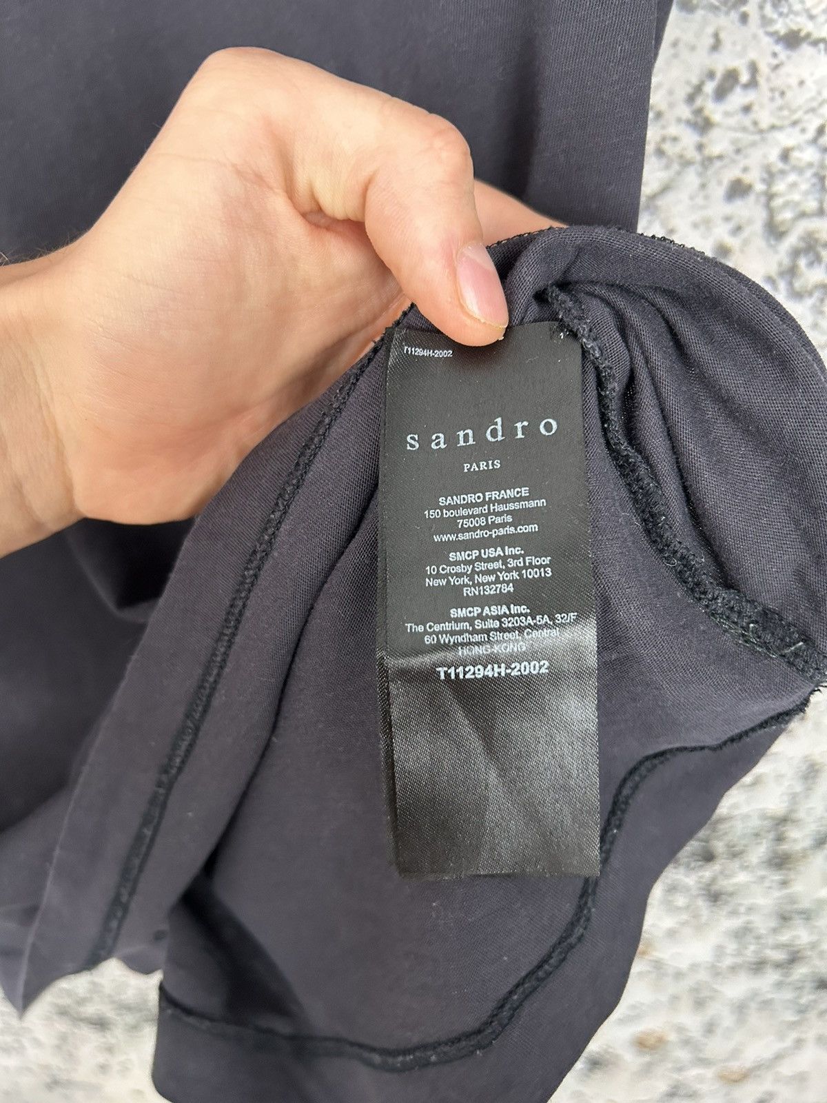 Designer × Sandro Sandro Paris Flashback Designer Avantgarde Luxury Graphic Size US L / EU 52-54 / 3 - 5 Thumbnail