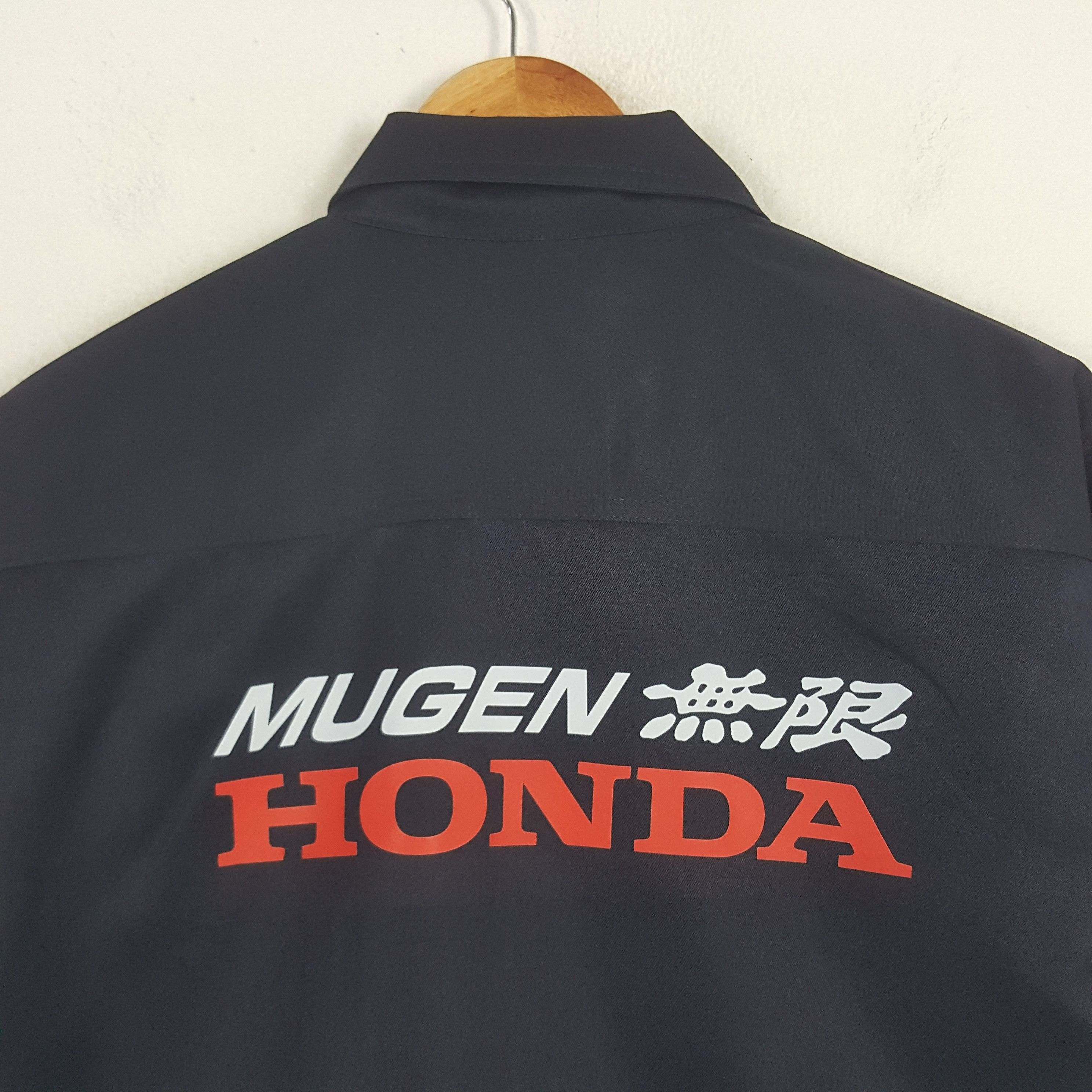 Japanese Brand × Vintage Vintage Mugen Honda Japanese Racing Team Custom Art Jacket Size US M / EU 48-50 / 2 - 2 Thumbnail