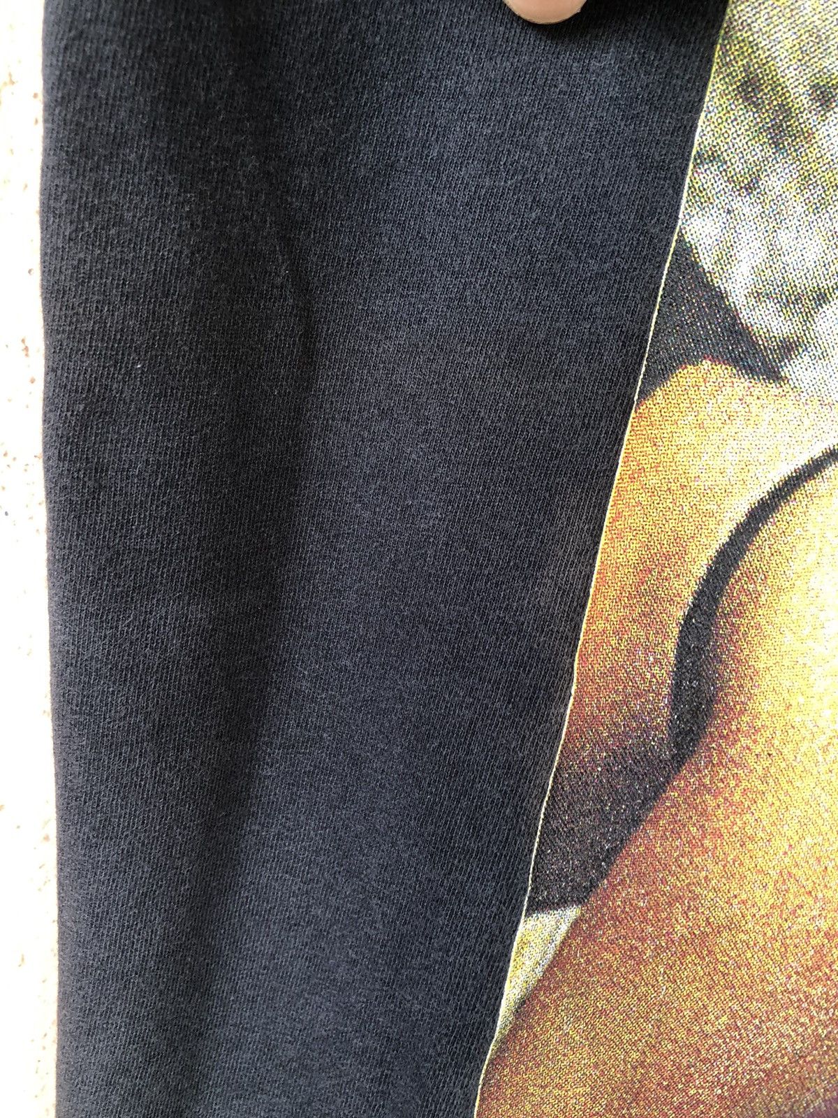 Vintage Vintage 90s RAW Nude Girl Rare Distressed Tee Size US L / EU 52-54 / 3 - 9 Thumbnail