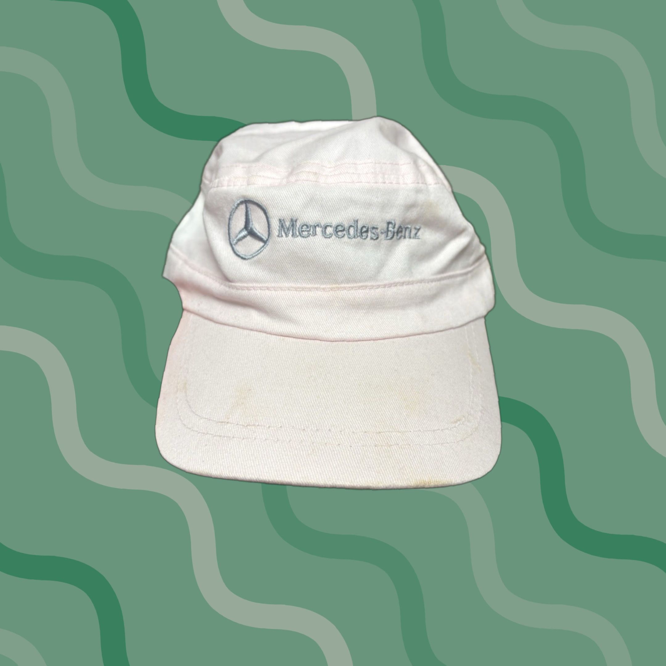 Mercedes-Benz Mercedes-Benz Vintage Pink Cap Womens Baseball Cap One Size Adjustable Lightweight Breathable Car Theme Casual Cap Size ONE SIZE - 1 Thumbnail