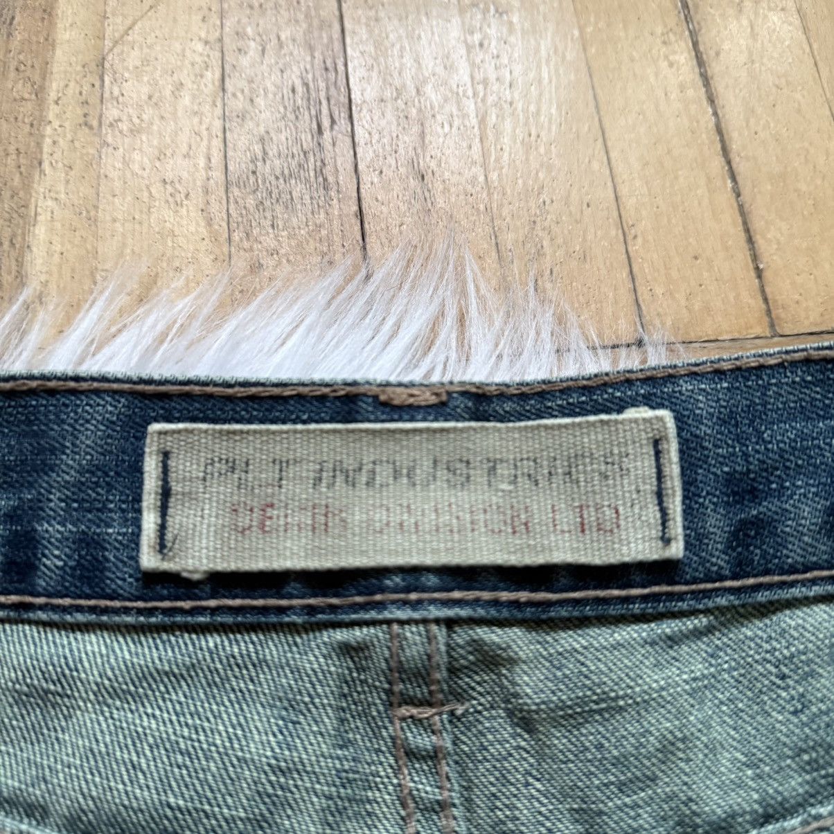 If Six Was Nine 📌 Vintage Pilot Industries Y2K Washed LGB vibe Denim Jeans Size US 31 - 12 Thumbnail