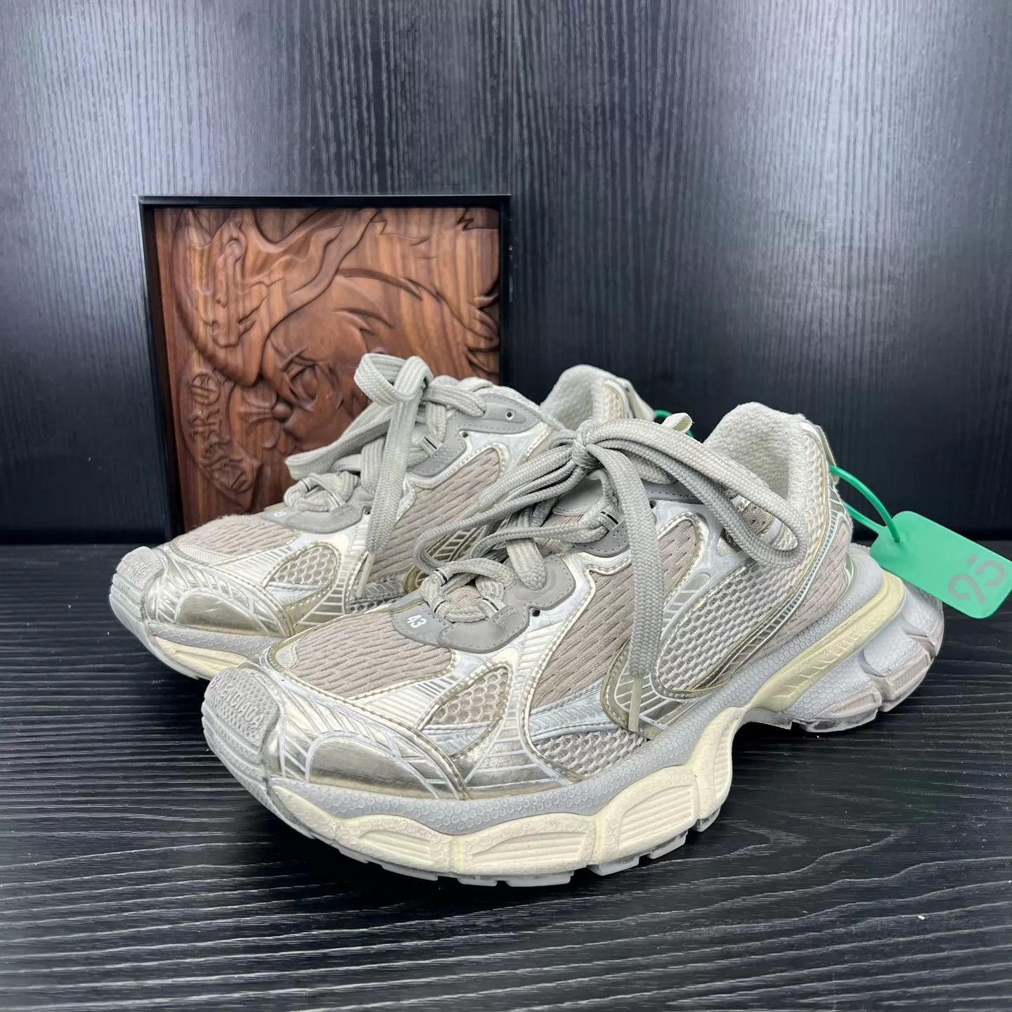 Balenciaga New Tyrex Sneakers (43) US 10 | Grailed
