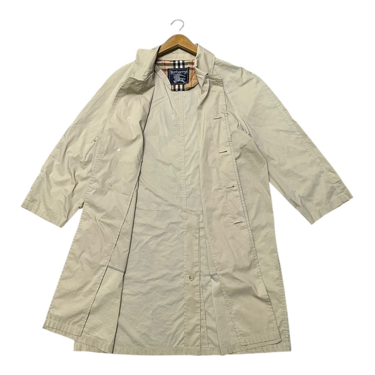 Burberry 90s vintage Burberry Pimlico raglan-sleeve trench coat Size US L / EU 52-54 / 3 - 5 Thumbnail