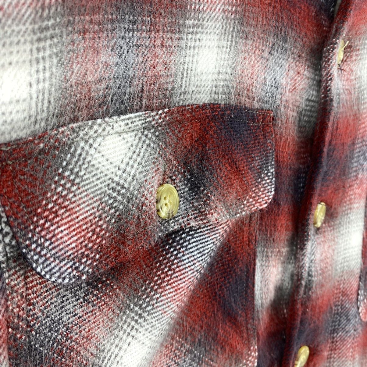 Japanese Brand Vintage Y2k Dodgest Button Up Shadow Plate Jacket Size US M / EU 48-50 / 2 - 12 Thumbnail