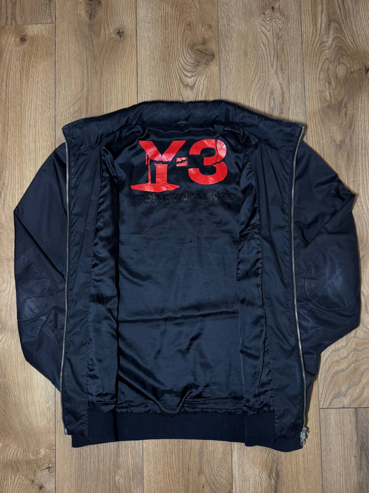 Y-3 Yohji Yamamoto Adidas Y-3 Men’s Black Jacket Streetwear Size US XXL / EU 58 / 5 - 14 Thumbnail