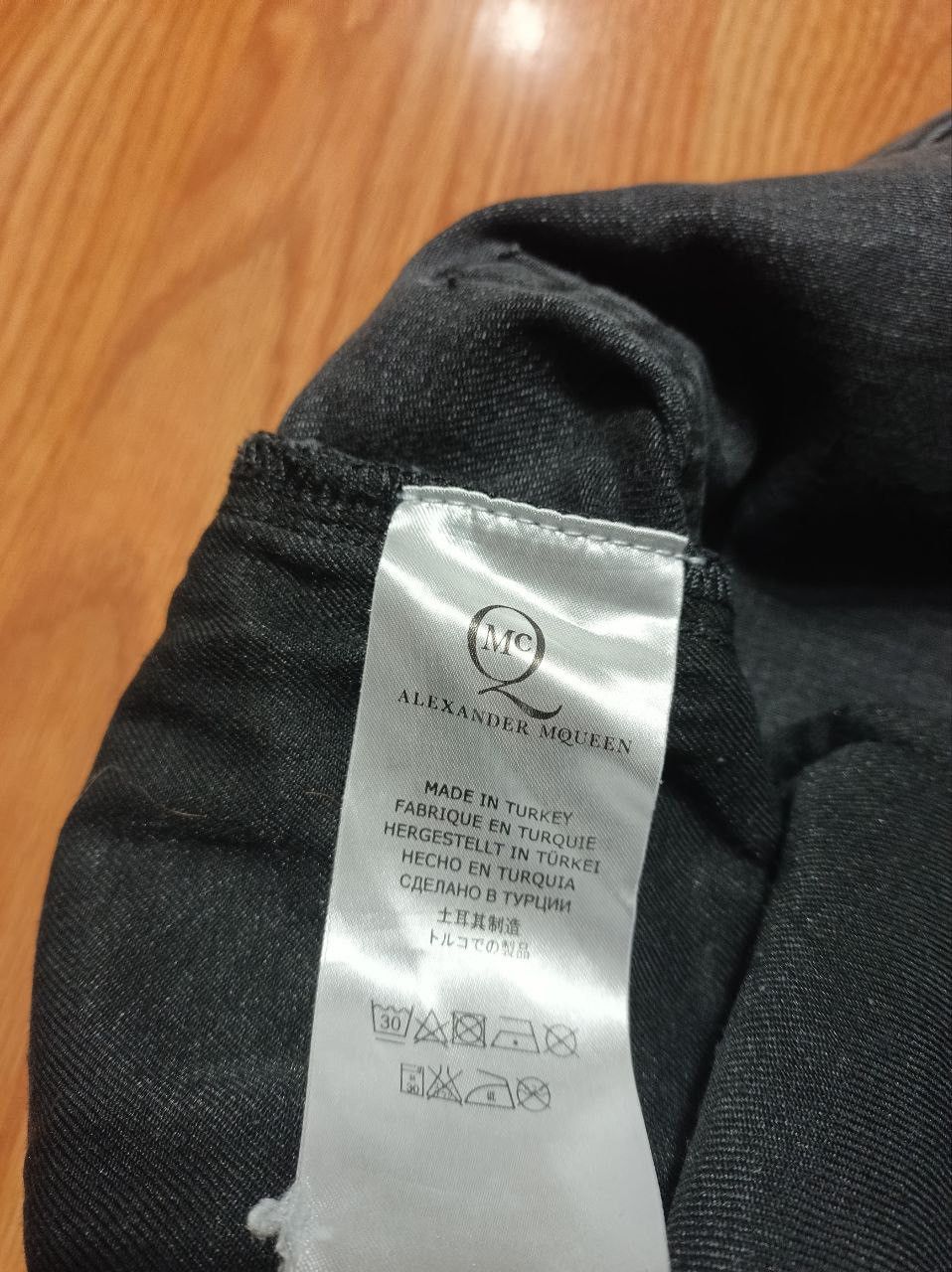 Alexander McQueen Alexander McQueen Black Jeans Pants Skinny Fit W30 Size US 30 / EU 46 - 10 Thumbnail
