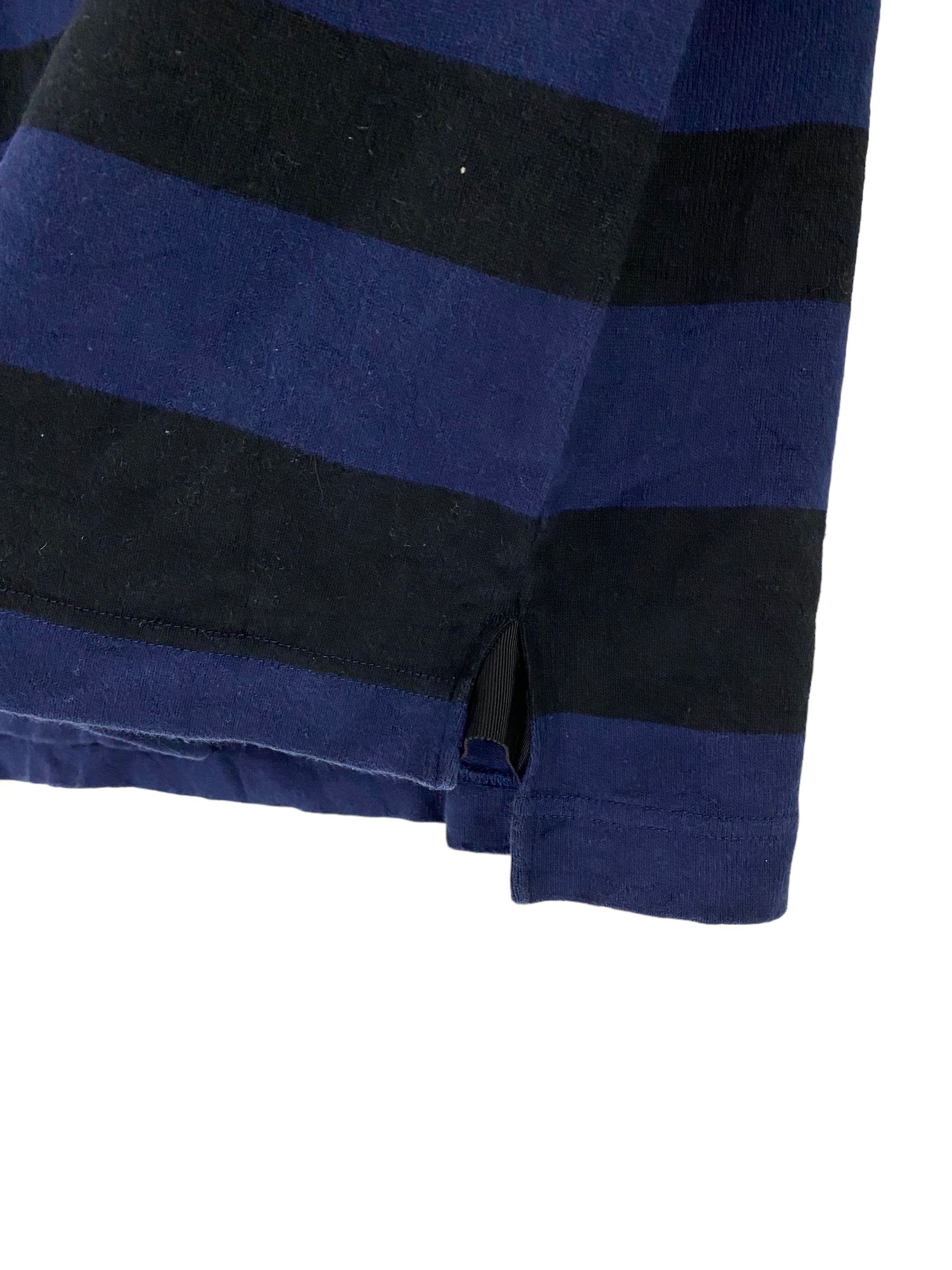 Designer × Japanese Brand × Sacai Sacai stripe pocket natural indigo longsleeve shirt Size US S / EU 44-46 / 1 - 6 Thumbnail