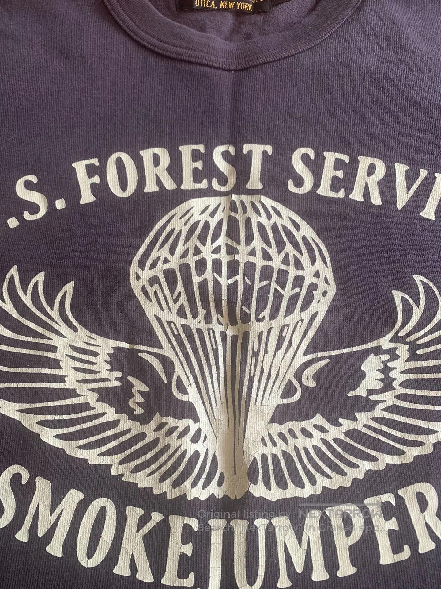 Freewheelers FREEWHEELERS Smoke Jumpers Printed T. Size US S / EU 44-46 / 1 - 3 Thumbnail