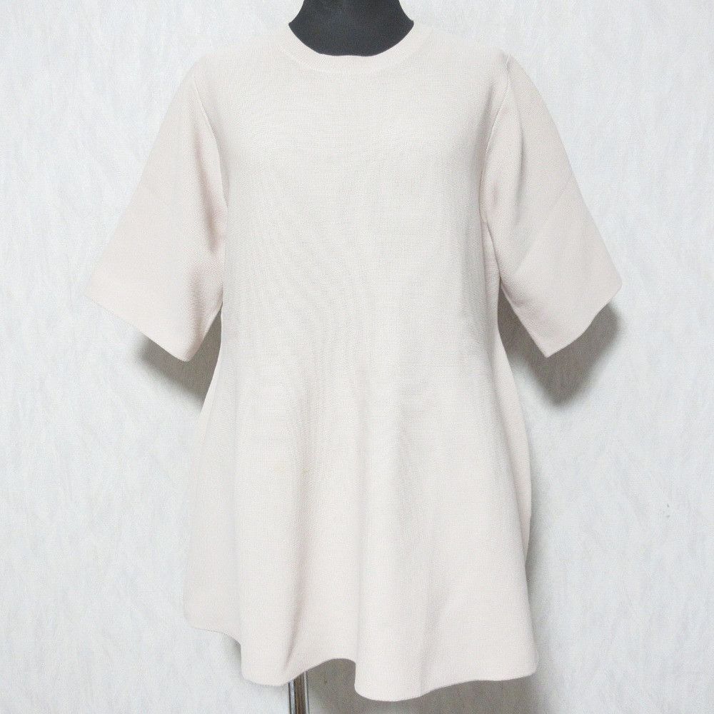 Other Other UNFILO Half Sleeve Peplum Knit Cotton Tops DUTY FREE for USA Size ONE SIZE - 1 Thumbnail