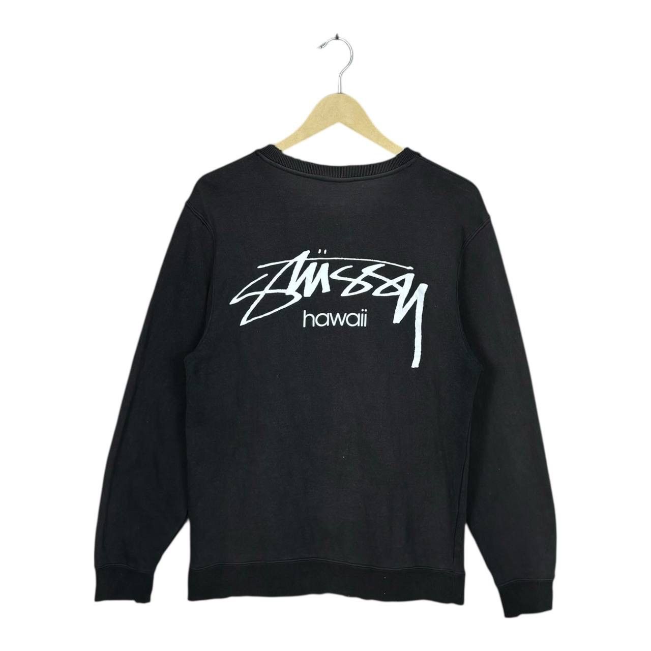 Stussy Thrashed Vintage Stussy Hawaii Black Sweatshirt Faded M Size US M / EU 48-50 / 2 - 2 Thumbnail