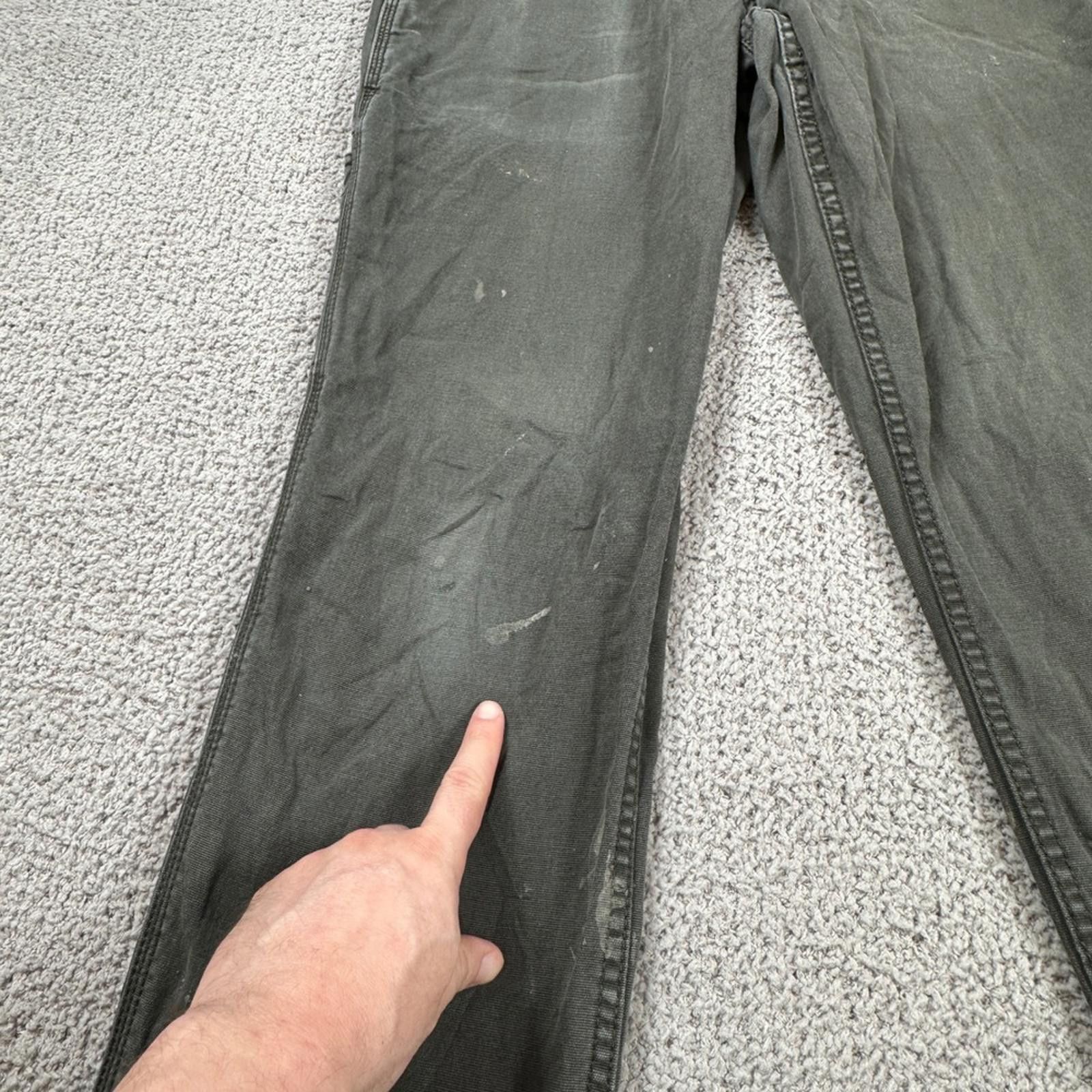 Carhartt Carhartt Relaxed Fit Work Pants Men's 32x32 Gray Canvas Size US 32 / EU 48 - 8 Thumbnail