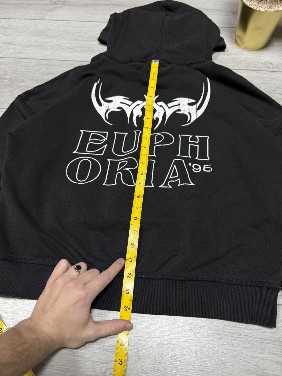 Misbhv Misbhv Euphoria vintage big logo print hoodie oversize Size US M / EU 48-50 / 2 - 7 Thumbnail