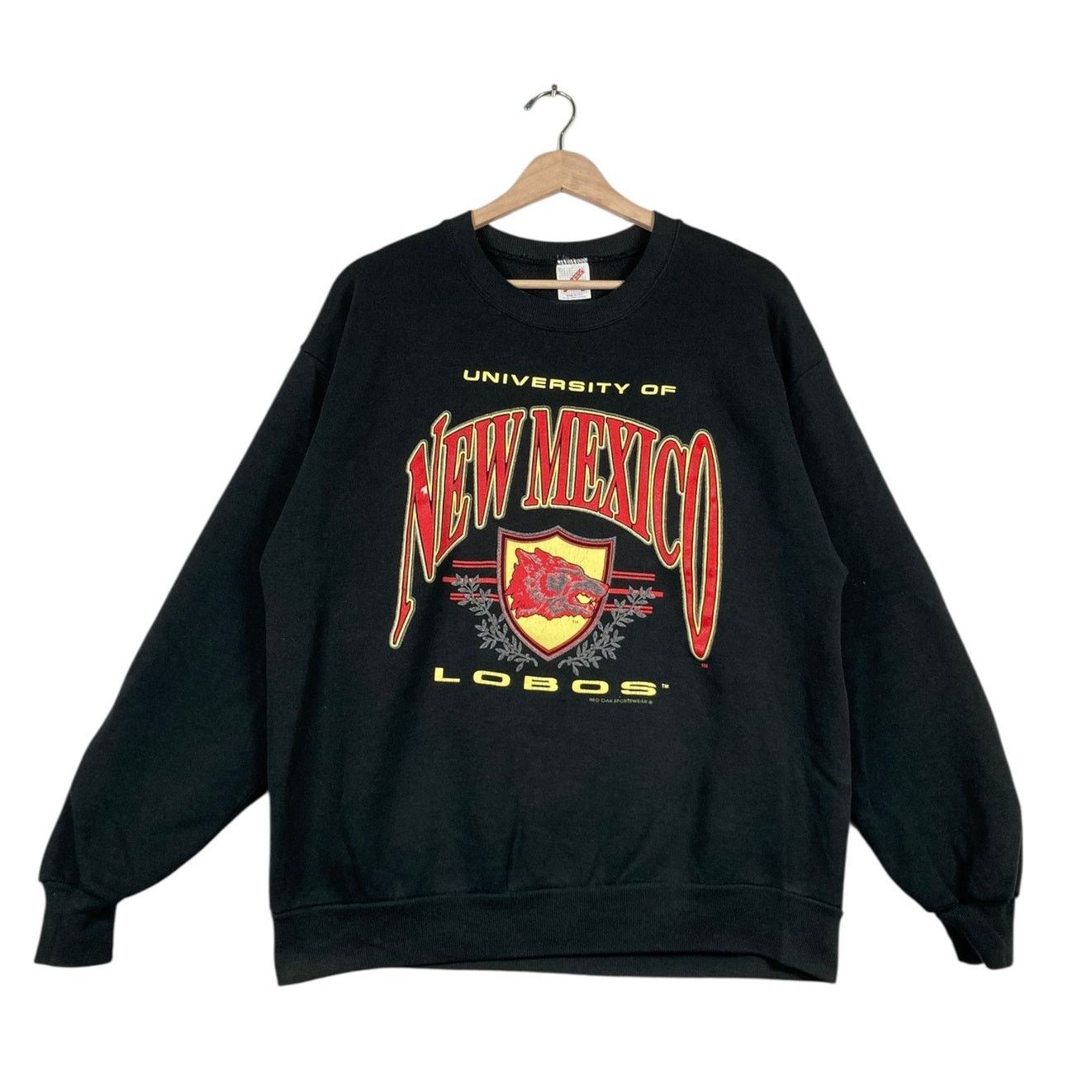 Jerzees Vintage University Of New mexico Crest Logo Crewneck 90s L Size US L / EU 52-54 / 3 - 1 Thumbnail