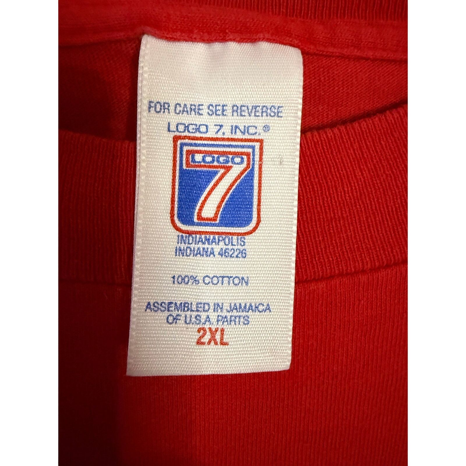 Logo 7 Vintage Detroit Red Wings Tee Size US XXL / EU 58 / 5 - 5 Thumbnail