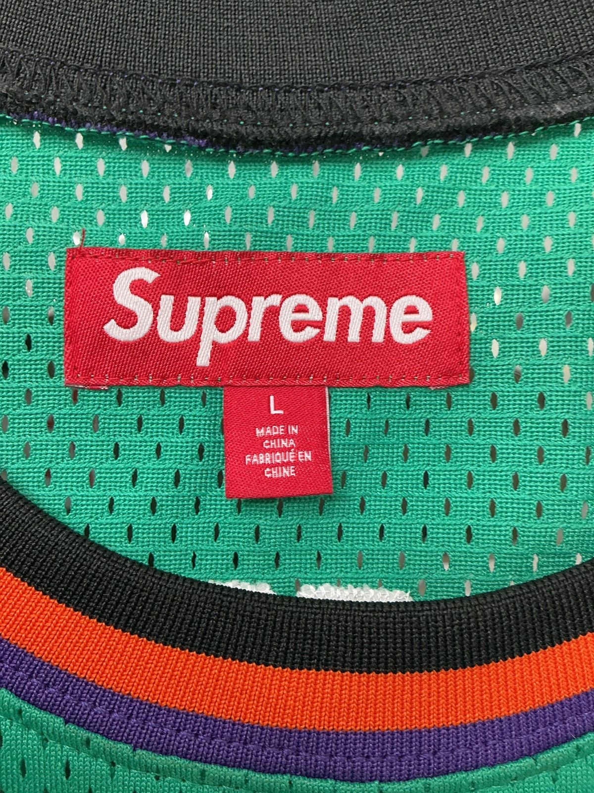 Supreme Supreme All Star Basketball Jersey (SS25) Green Size US L / EU 52-54 / 3 - 5 Thumbnail