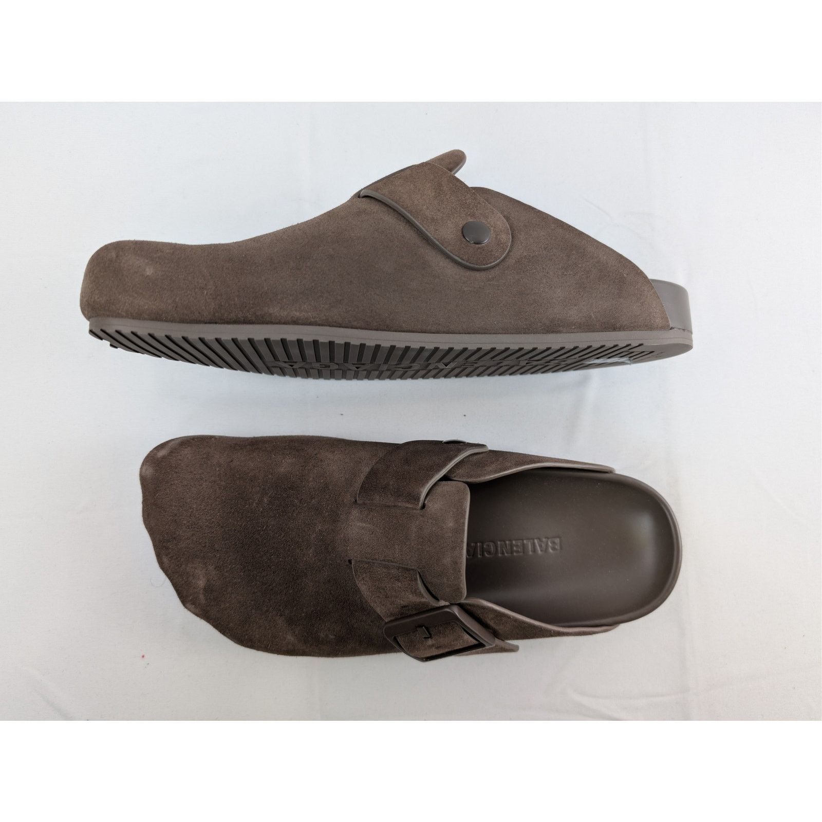 Balenciaga o1rshd1 Q:2 / Sunday Mule Slipper Sandal in Cold Brown 43 Size US 10 / EU 43 - 1 Thumbnail