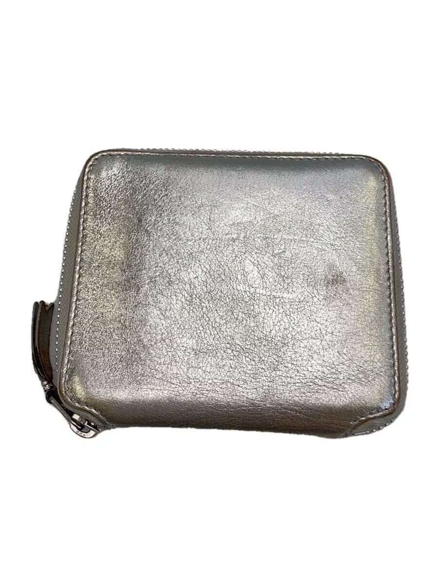 Comme des Garcons Metallic Silver Zip Wallet Size ONE SIZE - 1 Thumbnail