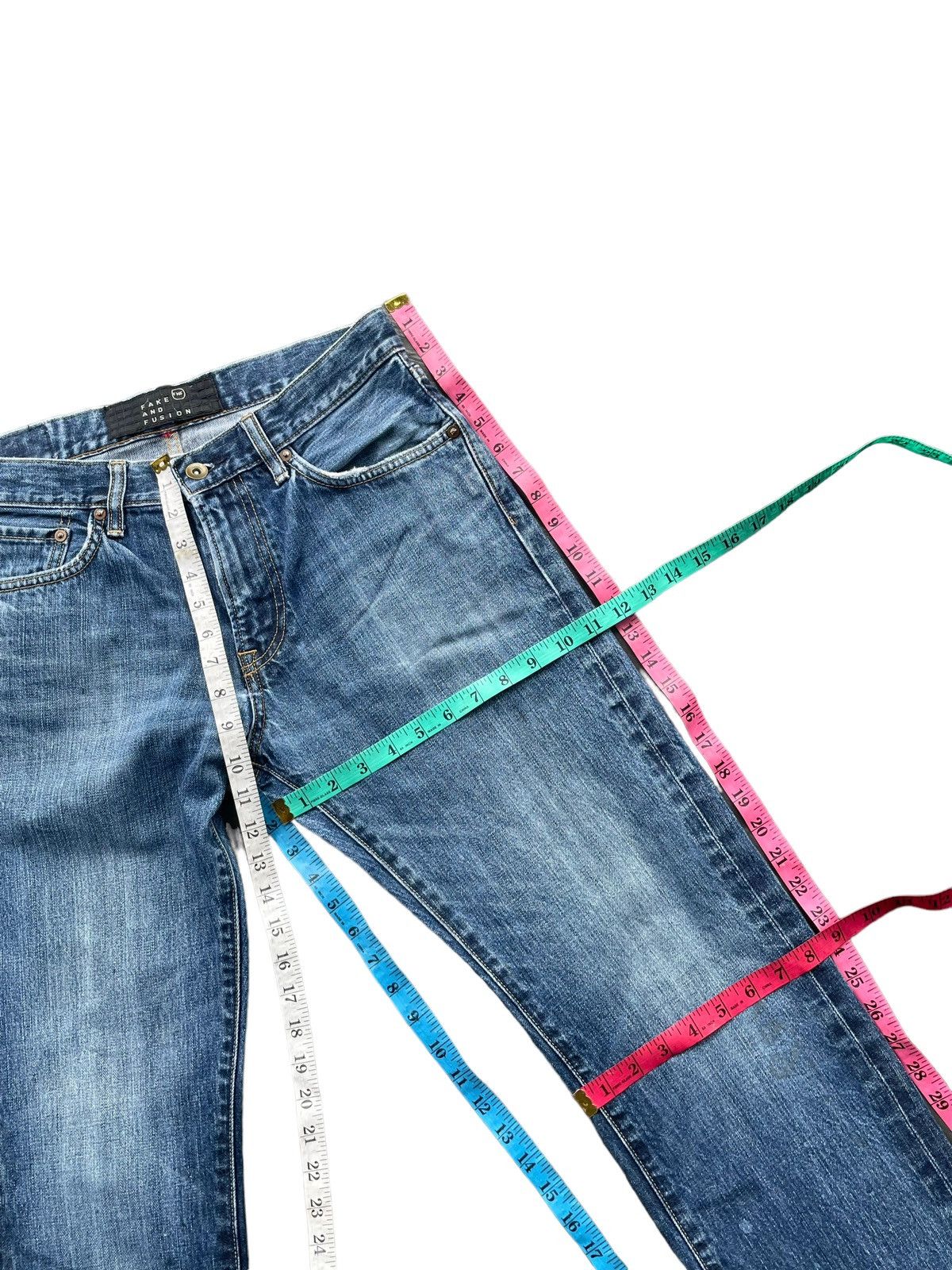 If Six Was Nine Vintage Fake And Fusion x UJ Denim Size US 31 - 22 Thumbnail