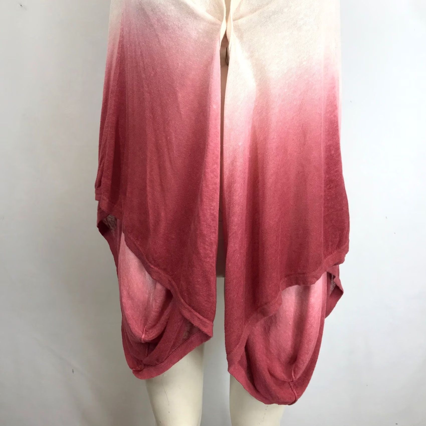 Vintage MARLA WYNNE Cardigan Wrap Shawl Kimono Style XL 1X Ombre Size XL / US 12-14 / IT 48-50 - 3 Thumbnail