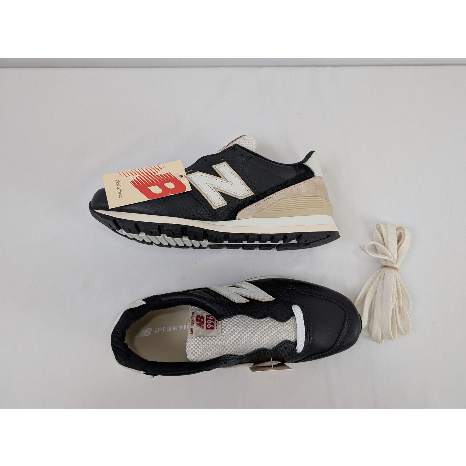Aime Leon Dore × New Balance o1rshd1 Sneakers in Black/Beige/White Size US 10 / EU 43 - 1 Thumbnail